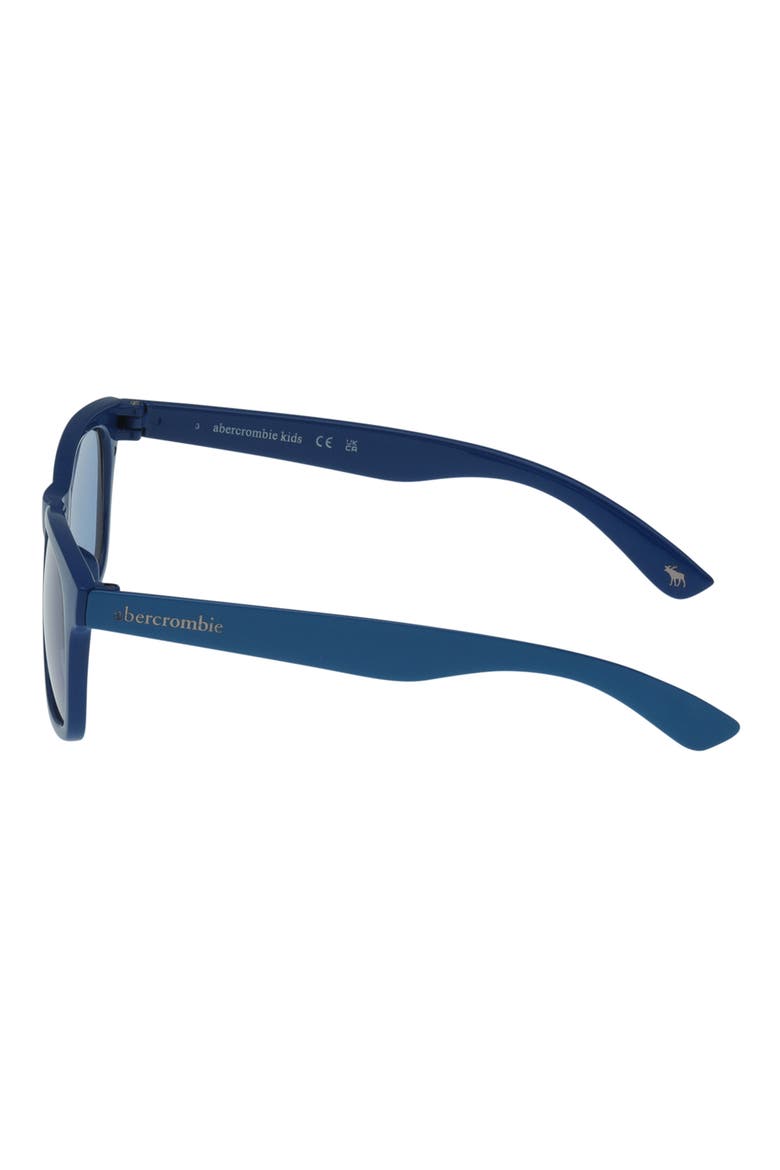 Kids' Rectangular Sunglasses, Alternate, color, SHINY BLUE / BLUE