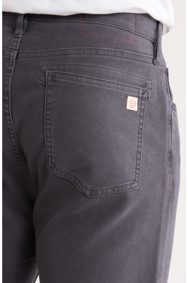 Flex Slim Straight Leg Stretch Twill Pants, Alternate, color, FADED NAVY