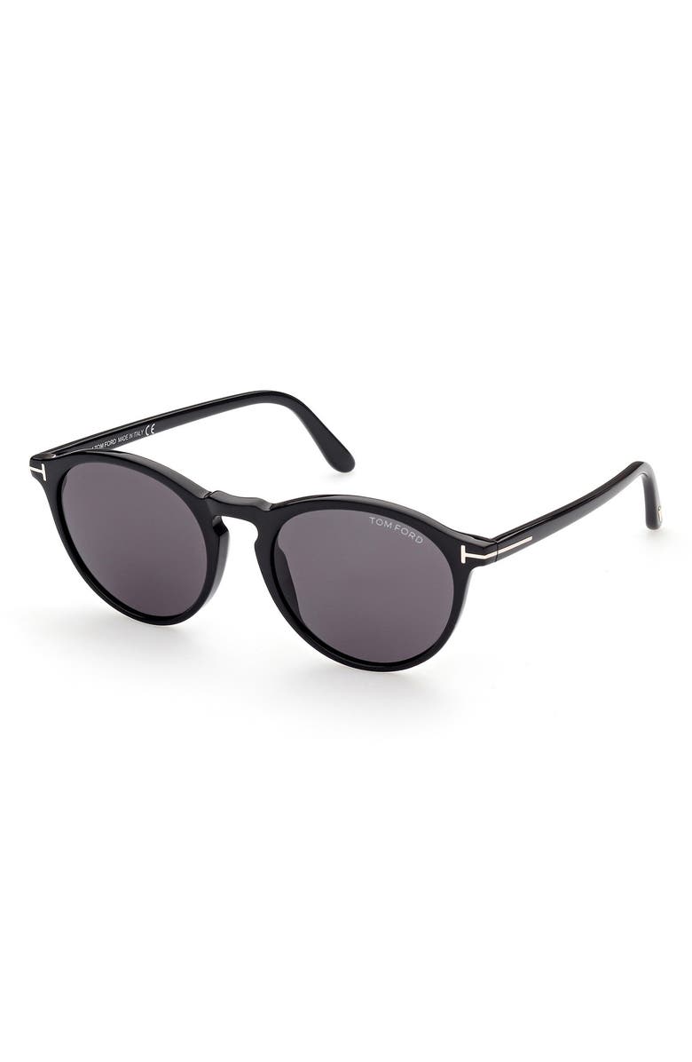 TOM FORD Aurelle 52mm Phantos Sunglasses, Alternate, color, 