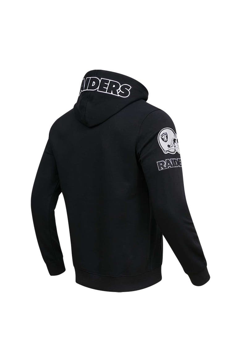 Men's Pro Standard Davante Adams Black Las Vegas Raiders Player Name & Number Pullover Hoodie, Alternate, color, Black