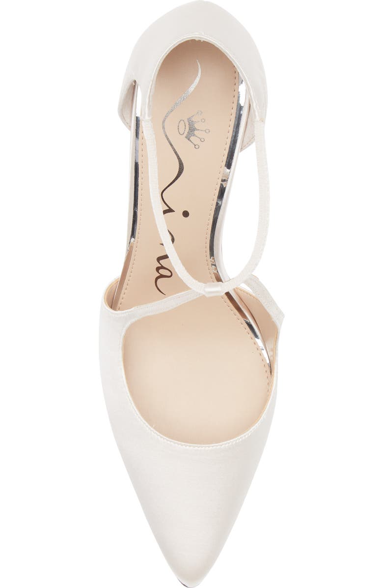 Nina Netta Ankle Strap Pointed Toe Pump, Alternate, color,