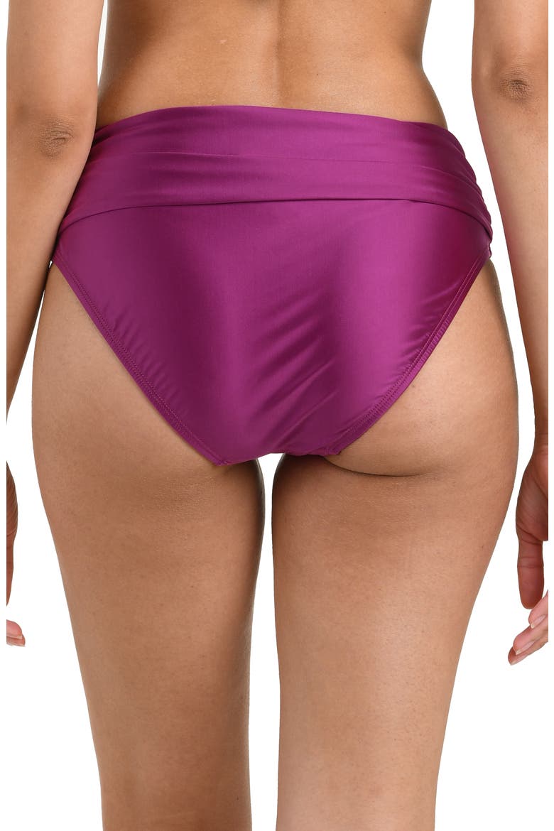 Earth Twisted Bikini Bottoms, Alternate, color, BERRY