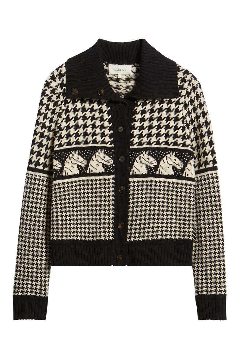 Pony Cardigan, Alternate, color, BLACK