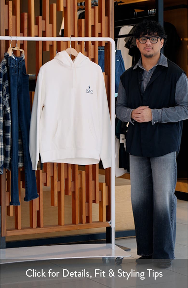 Logo Fleece Hoodie, sales video thumbnail