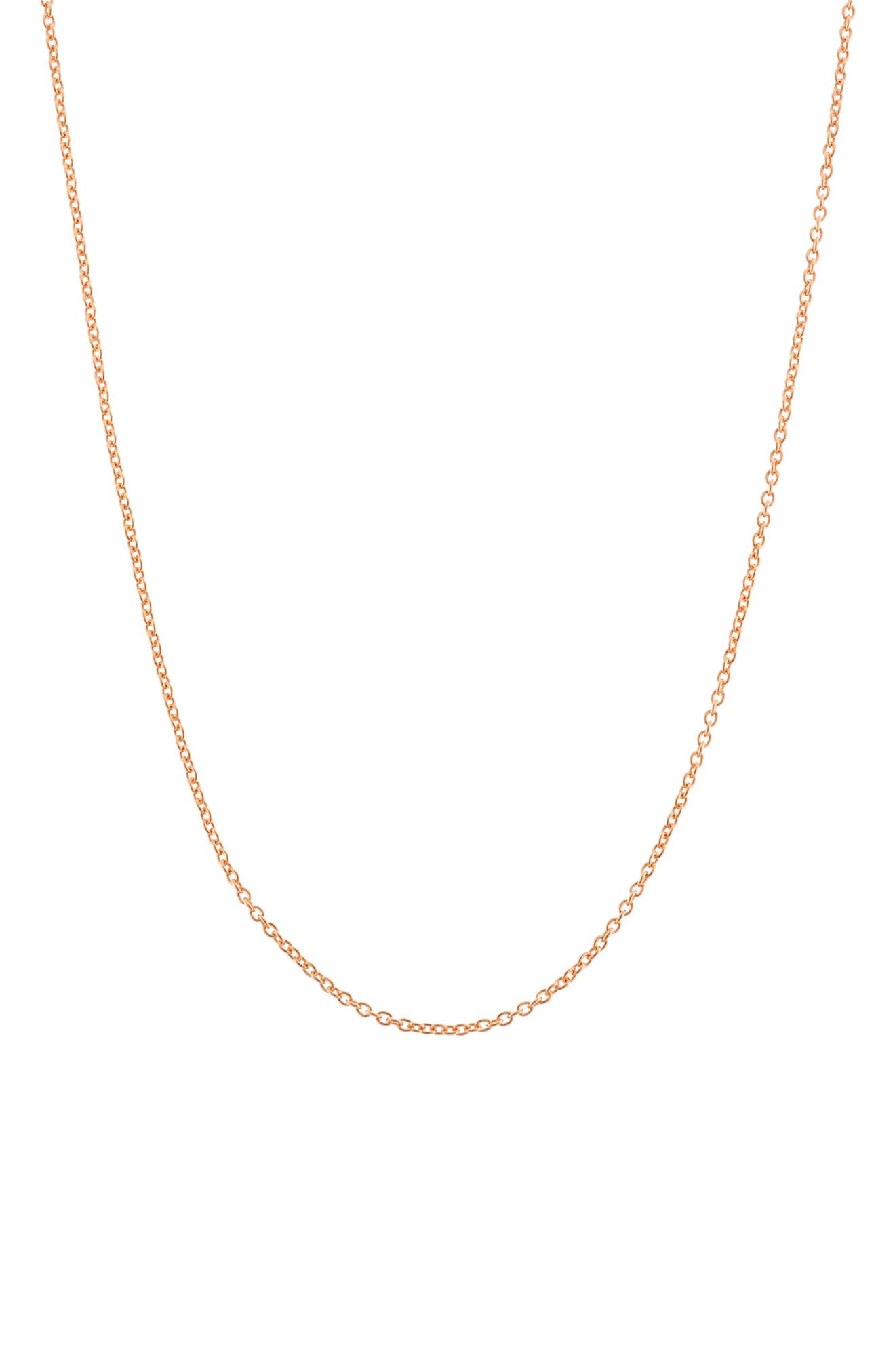 FZN Sterling Silver Adjustable Chain Necklace
