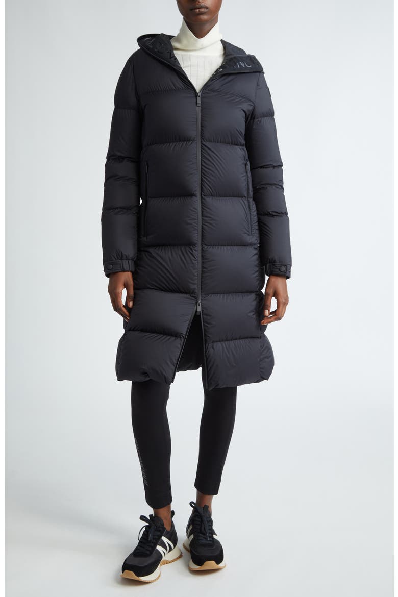 Arredoun Hooded Down Puffer Parka, Main, color, BLACK