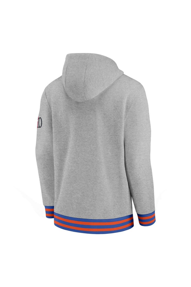 Men's Nike Heather Gray Florida Gators Legacy Retro Pullover Hoodie, Alternate, color, Heather Gray