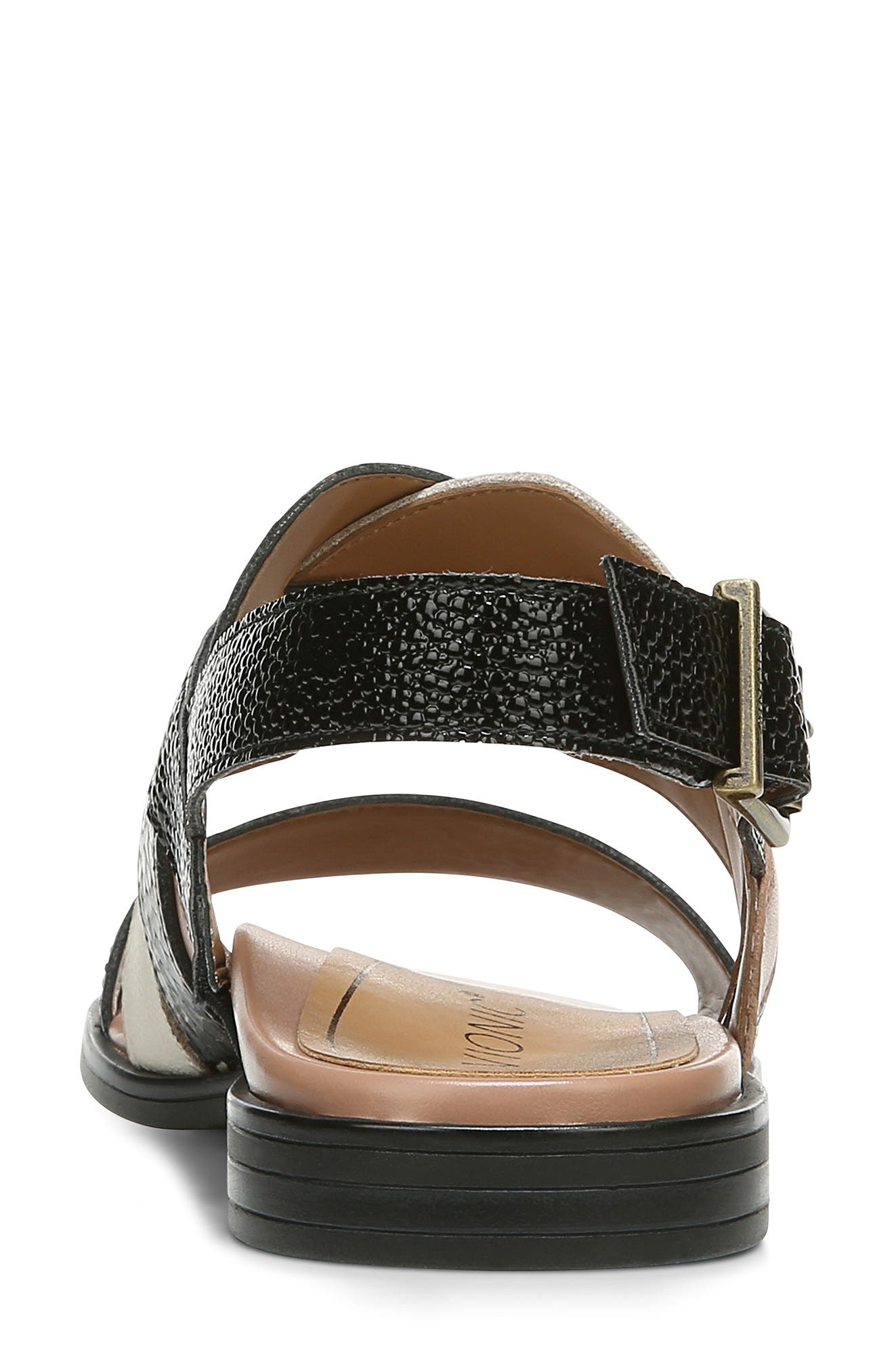 Vionic Kendra Strappy Snake Embossed Sandal, Alternate, color, 