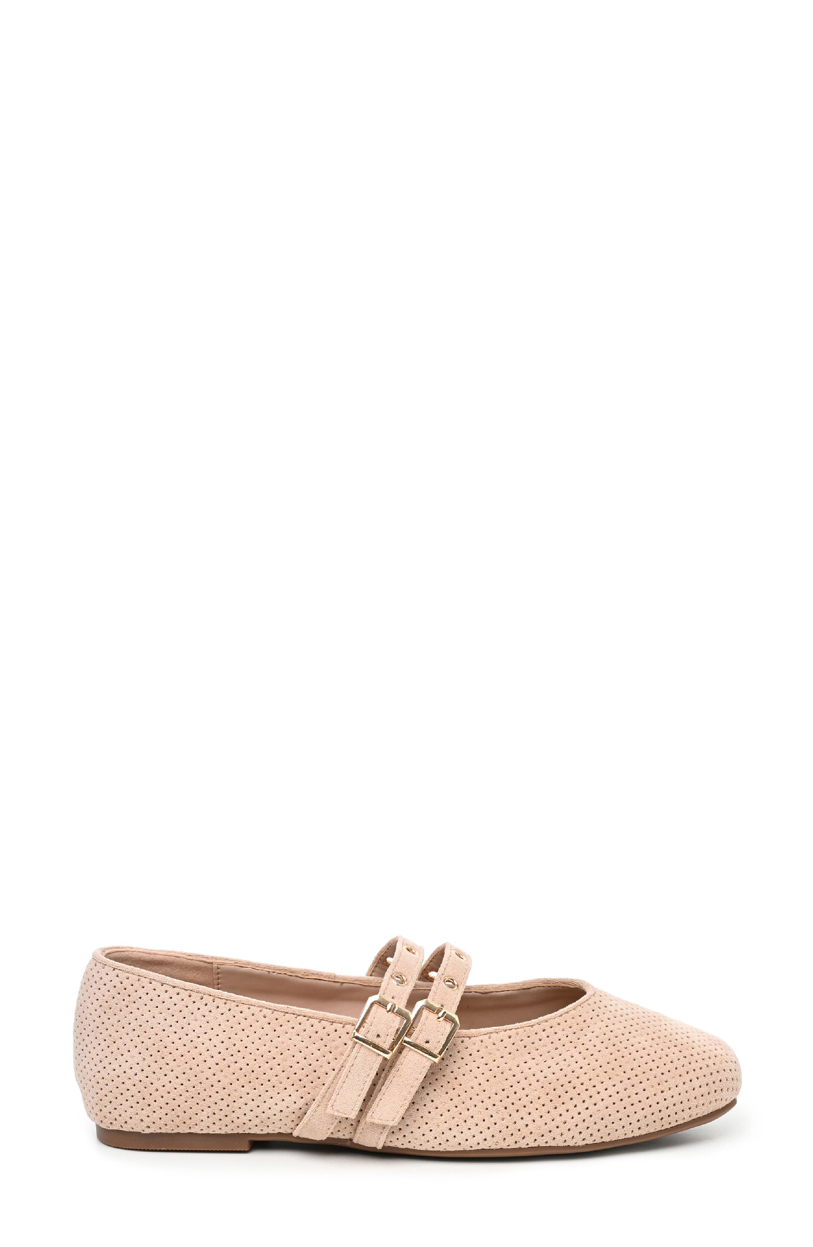 Mazz Mary Jane Flat, Alternate, color, BEIGE MICRO