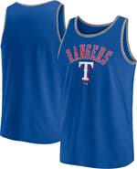 FANATICS Men's Fanatics Royal Texas Rangers Bet Tank Top
