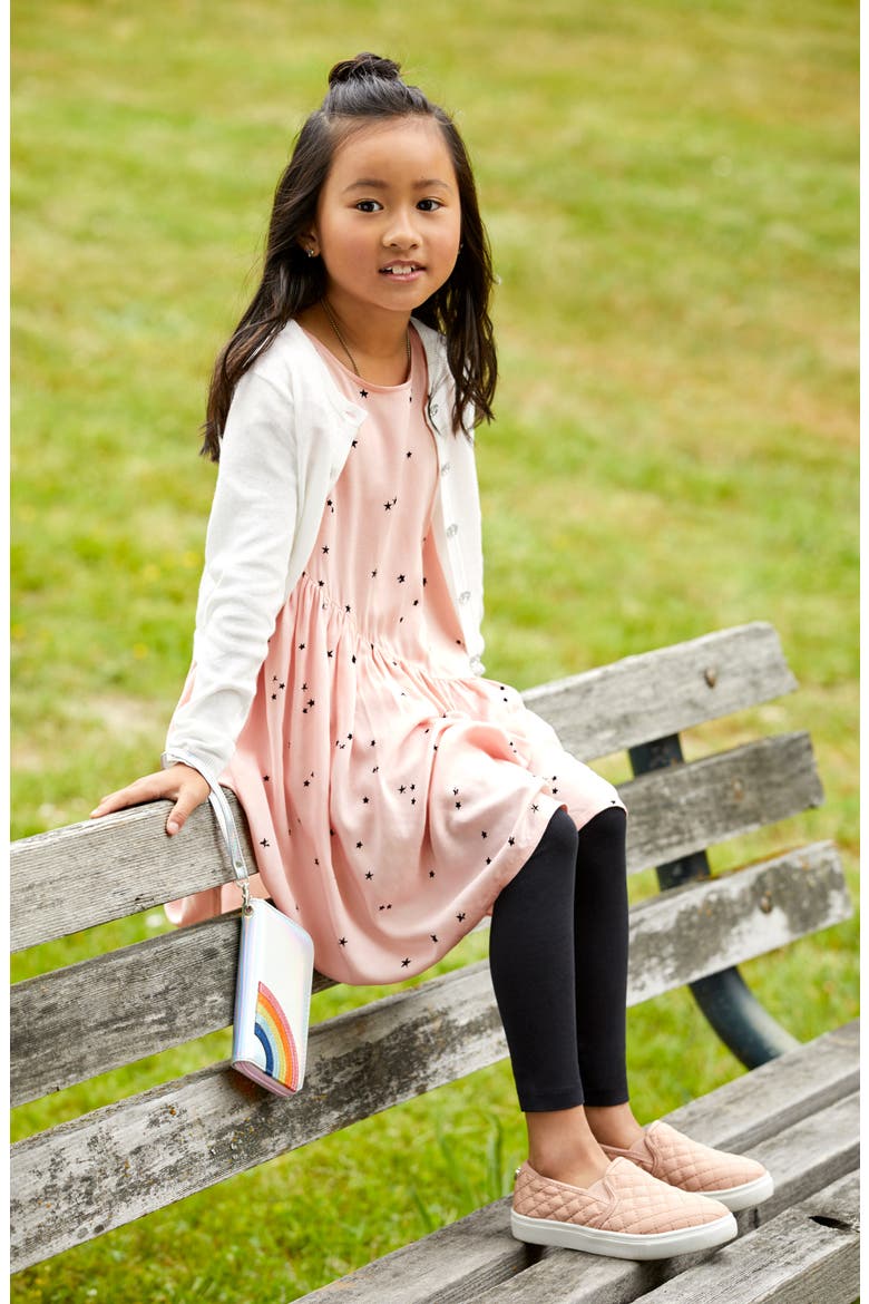 Dreamy Dress, Alternate, color, IVORY EGRET CANDY HEARTS