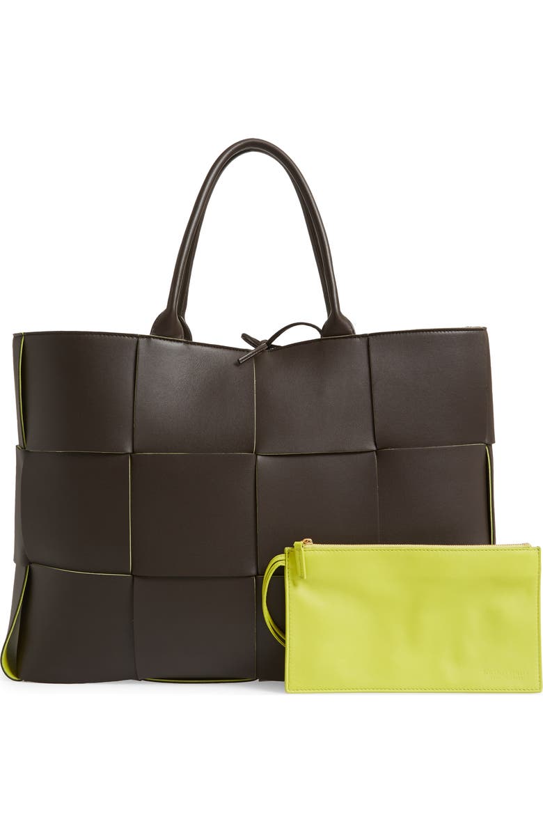 Bottega Veneta Large Arco Intrecciato Leather Tote, Alternate, color,