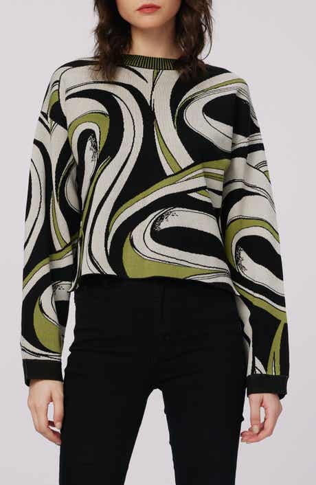 Tierna Swirl Crewneck Sweater