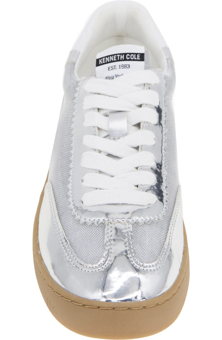 Kenneth Cole Sam Platform Sneaker, Alternate, color, Silver Mesh
