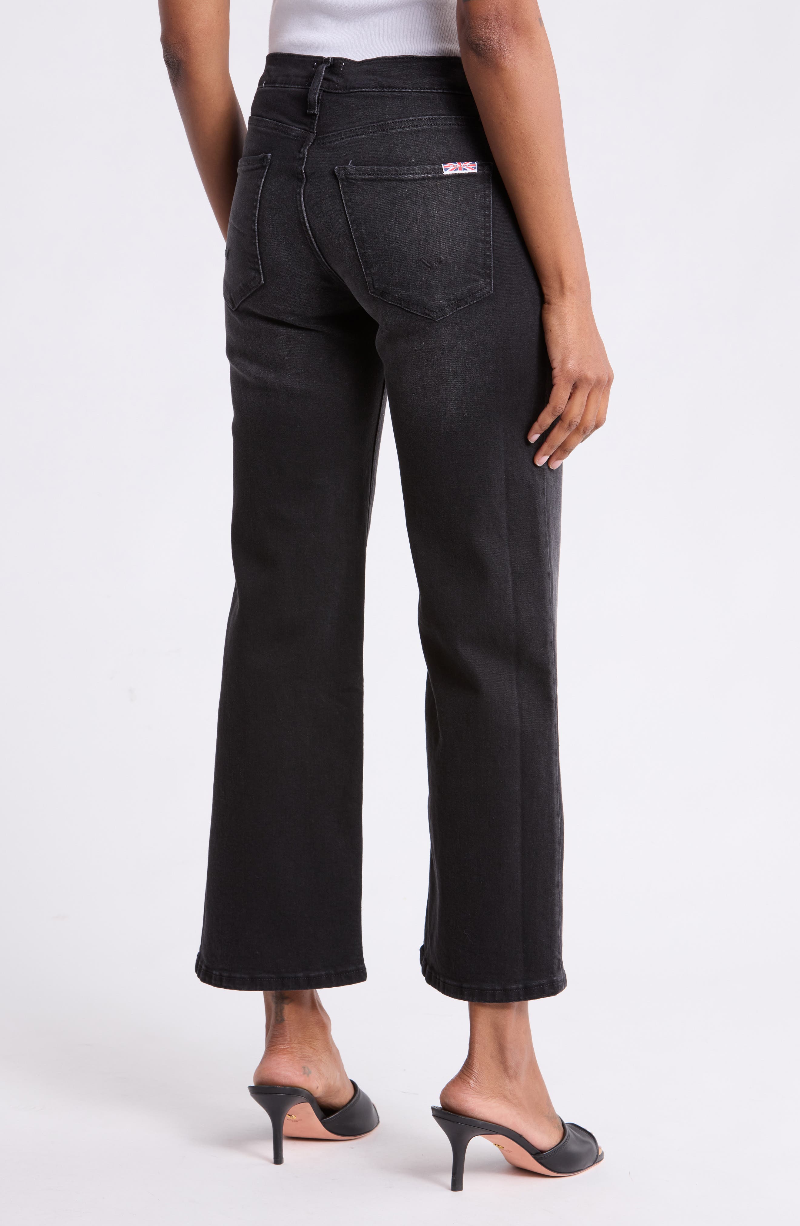 Rosalie Ankle Wide Leg Jeans
