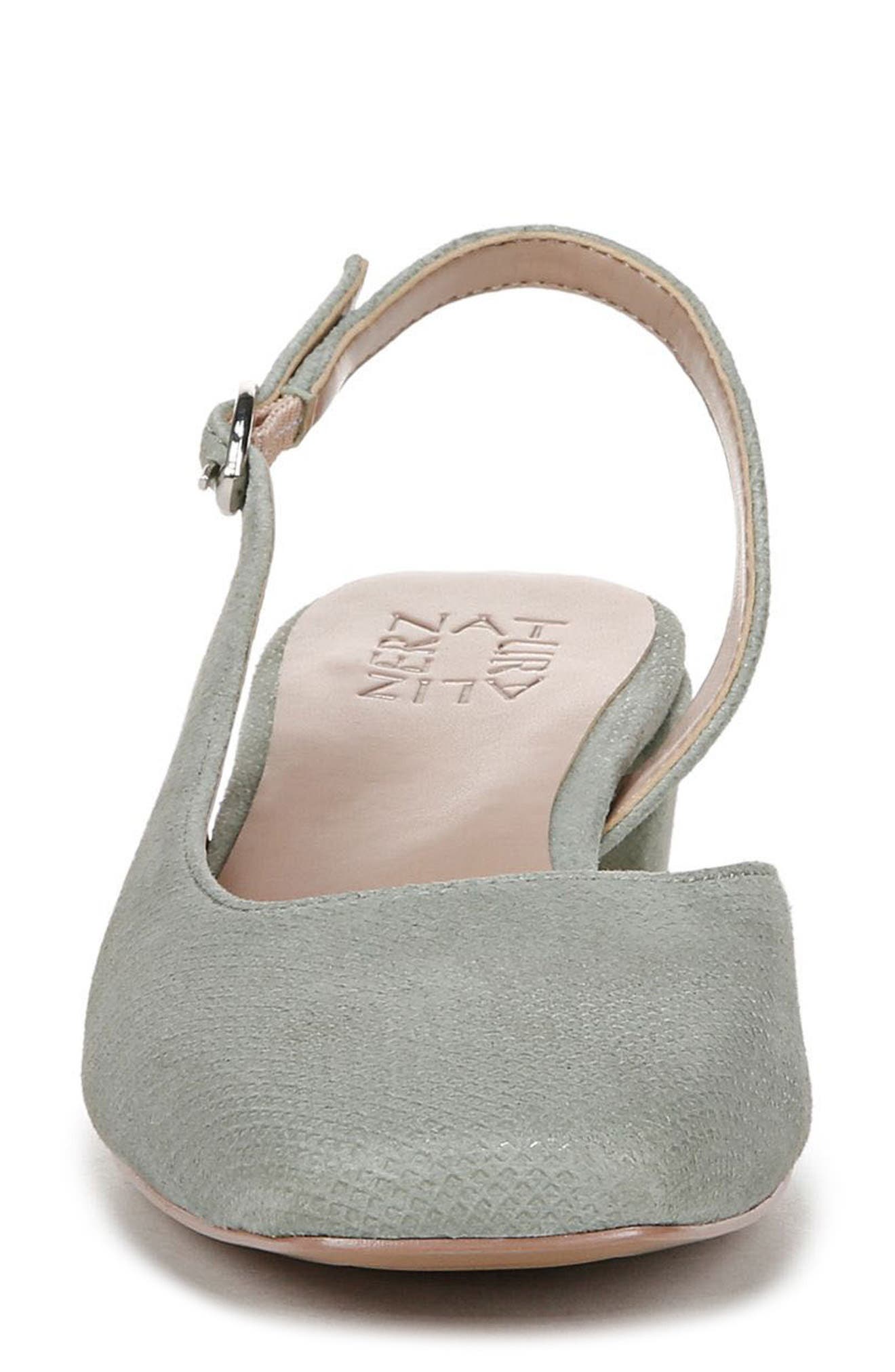 Jayla Half d'Orsay Slingback Pump, Alternate, color, PISTACHIO