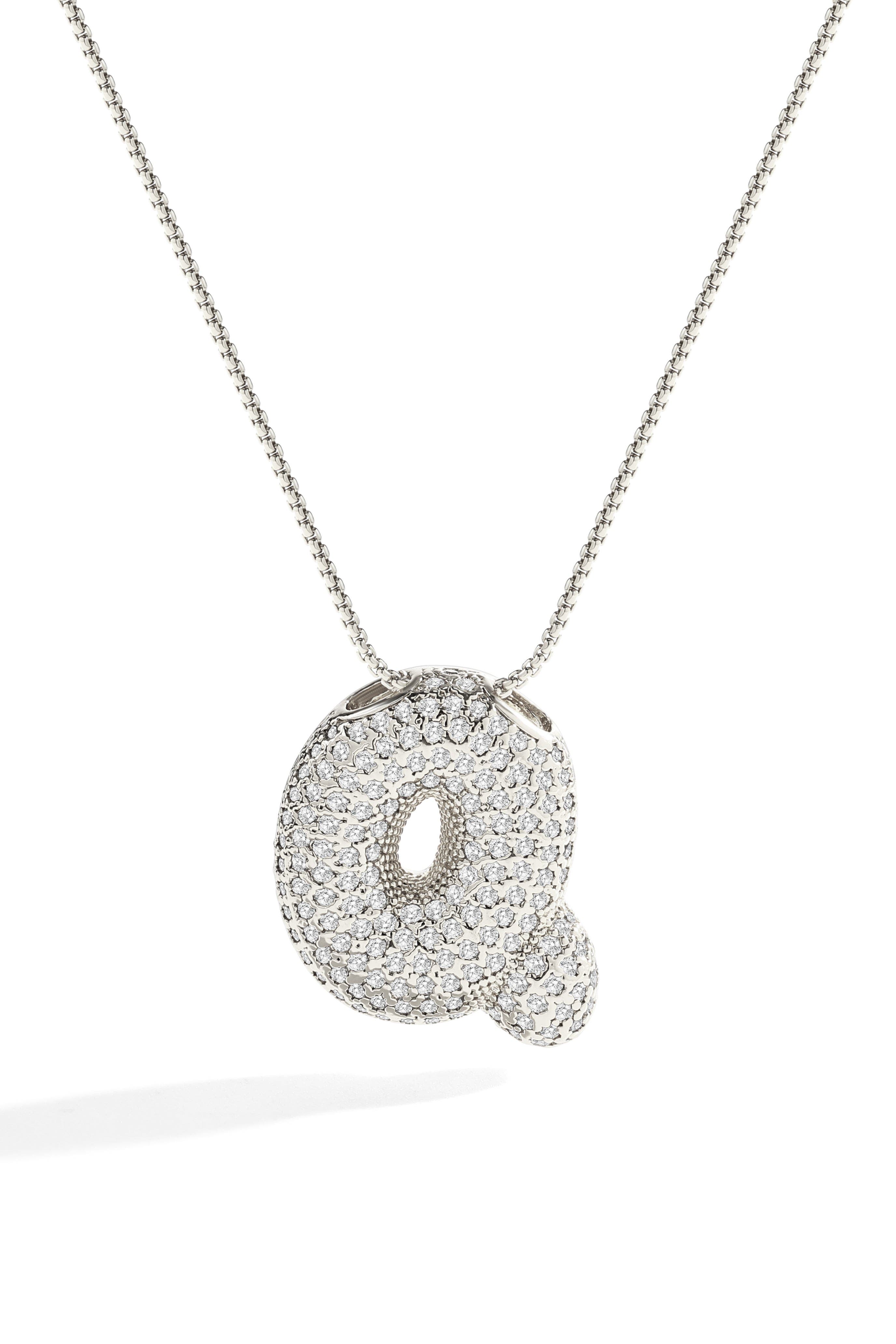 Silver / Letter Q
