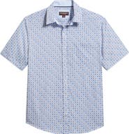 Johnston & Murphy Logan Print Button-Up Shirt