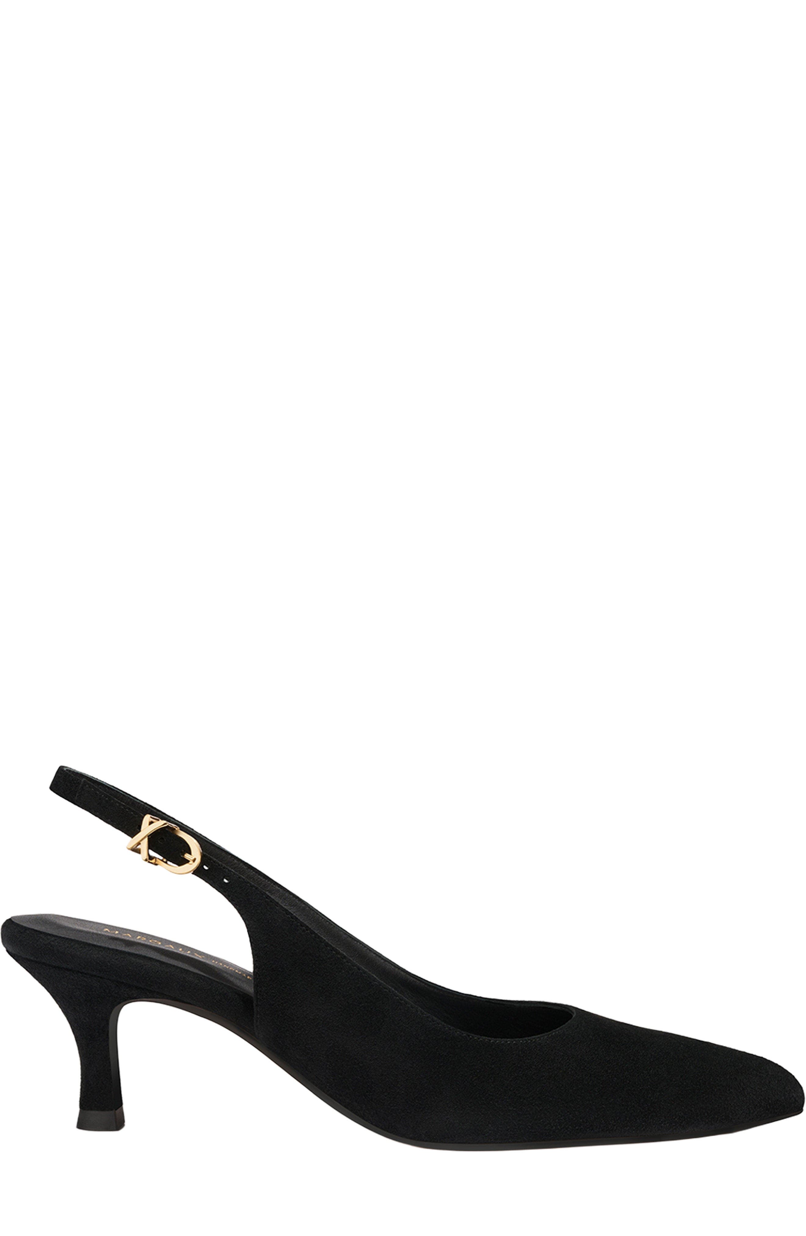 The Colette Pumps, Main, color, Black Suede