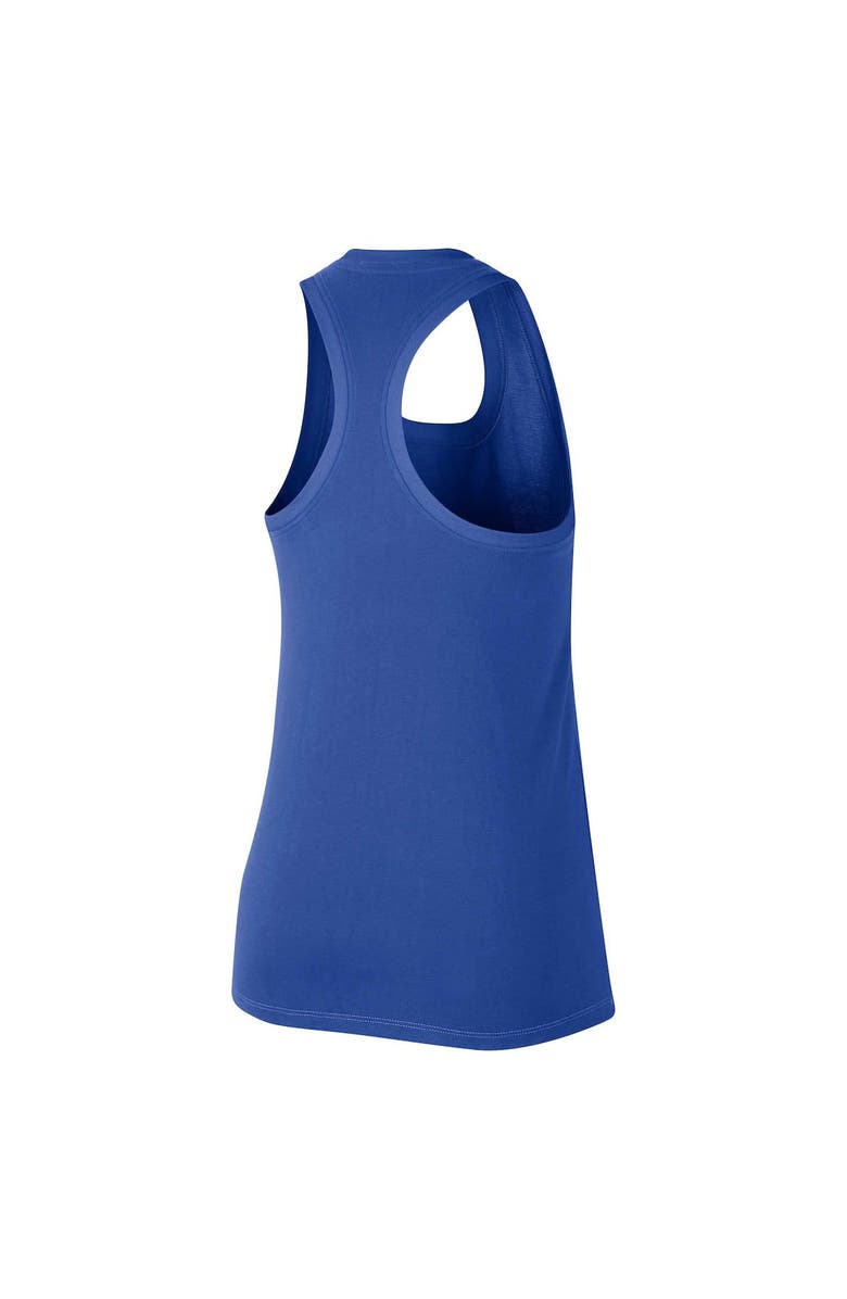Nike Women's Nike Royal Duke Blue Devils Modern Circle Racerback Tank Top, Alternate, color, 