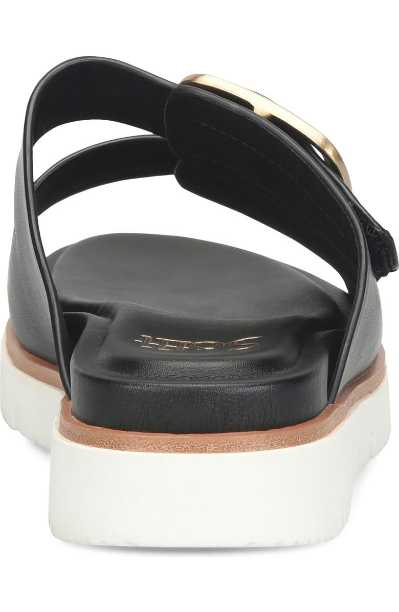 Söfft Gabby Platform Slide Sandal, Alternate, color, Black