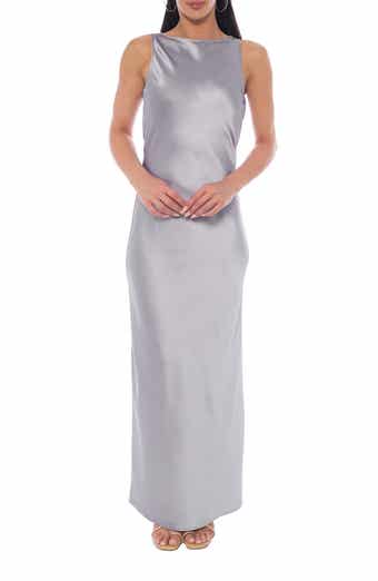 Marina Satin Maxi Dress