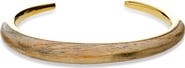 SOKO Sabi Teak Mixed Media Cuff Bracelet