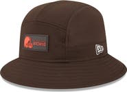 New Era Men's New Era Brown Cleveland Browns 2025 Sideline  Bucket Hat