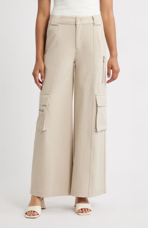 Wide Leg Cargo Pants