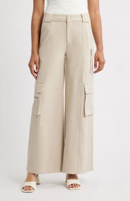 CITY BLUES Wide Leg Cargo Pants