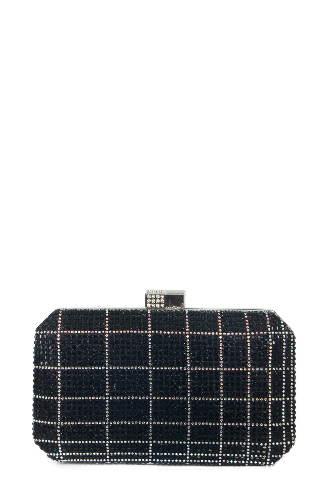 Lauren Lorraine Gemini Clutch, Alternate, color, Black