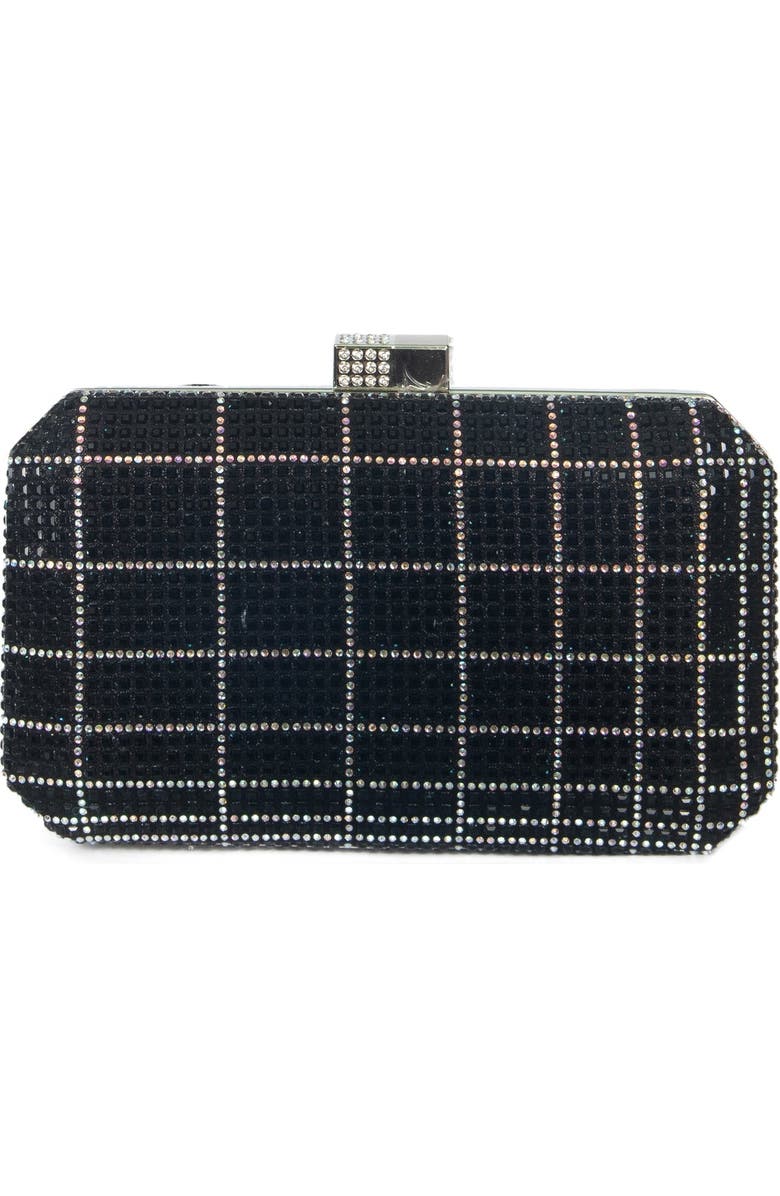 Lauren Lorraine Gemini Clutch, Alternate, color, Black