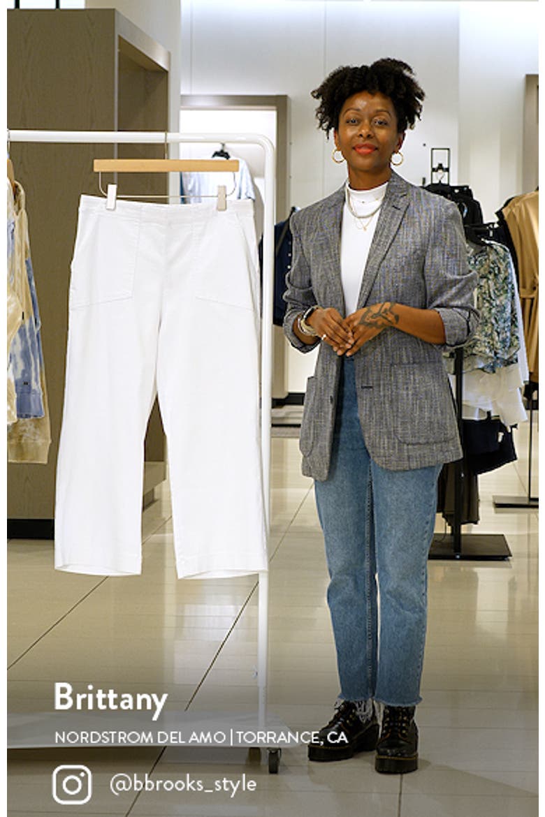 All Day Slim Wide Crop Pants video
