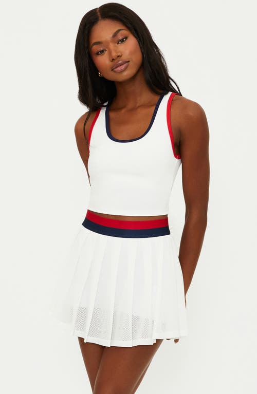 BEACH RIOT BEACH RIOT ASH CUTOUT CROP TANK TOP
