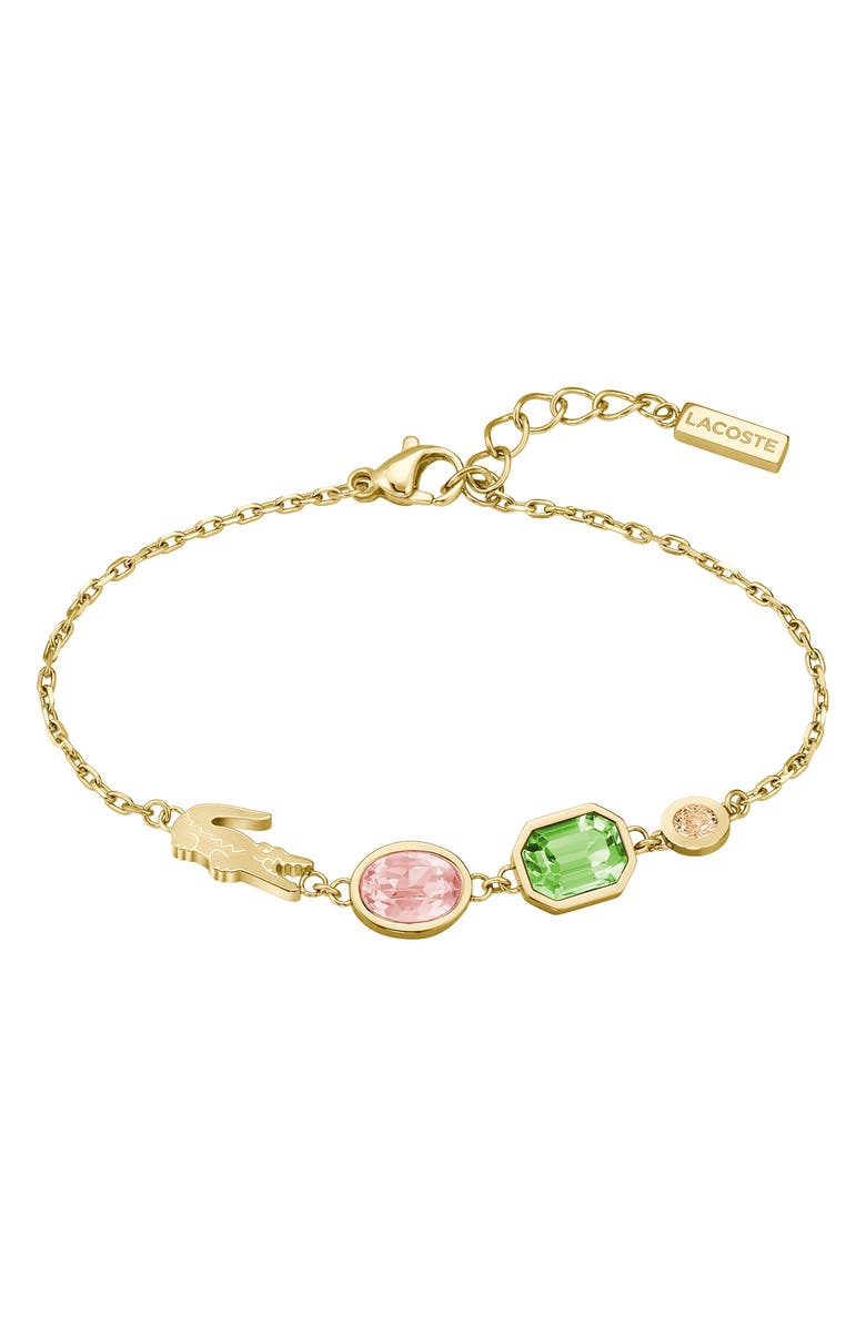 Lacoste Deva Crystal Line Bracelet, Main, color,