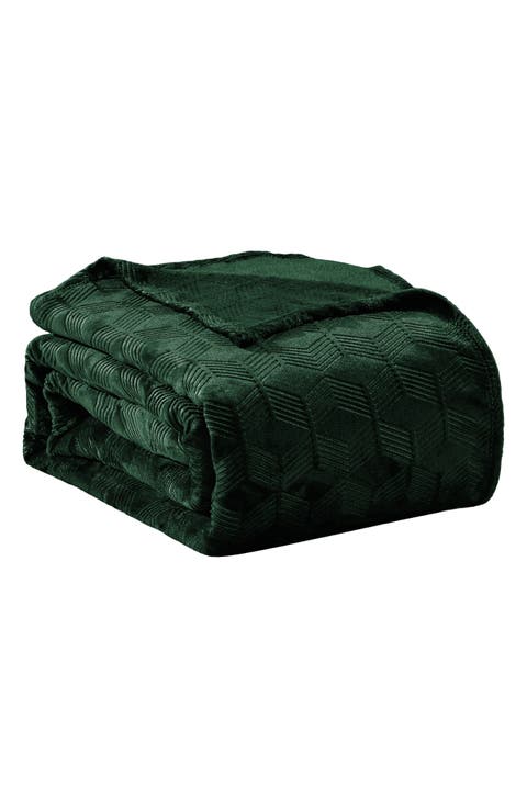 Amrani Embossed Throw Blanket