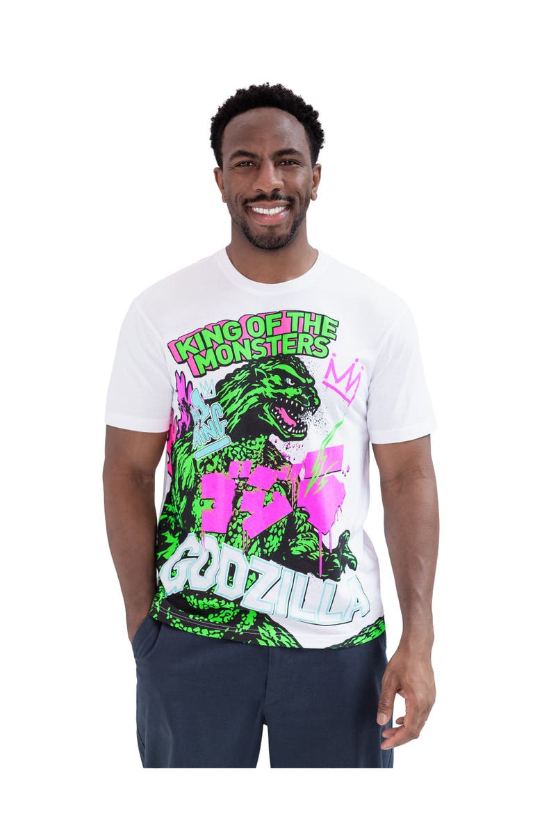 Short Sleeve T-Shirt, Alternate, color, Street Art White