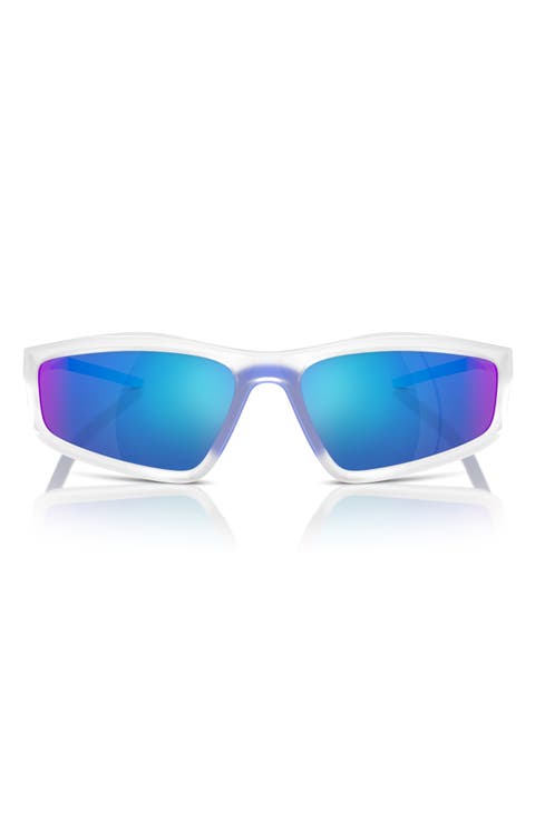 64mm Oversize Irregular Sunglasses