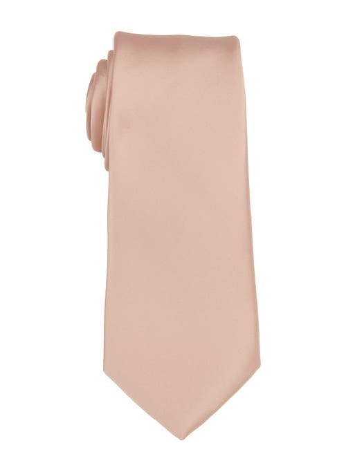 Brooklyn Brigade Solid Satin X-long Tie