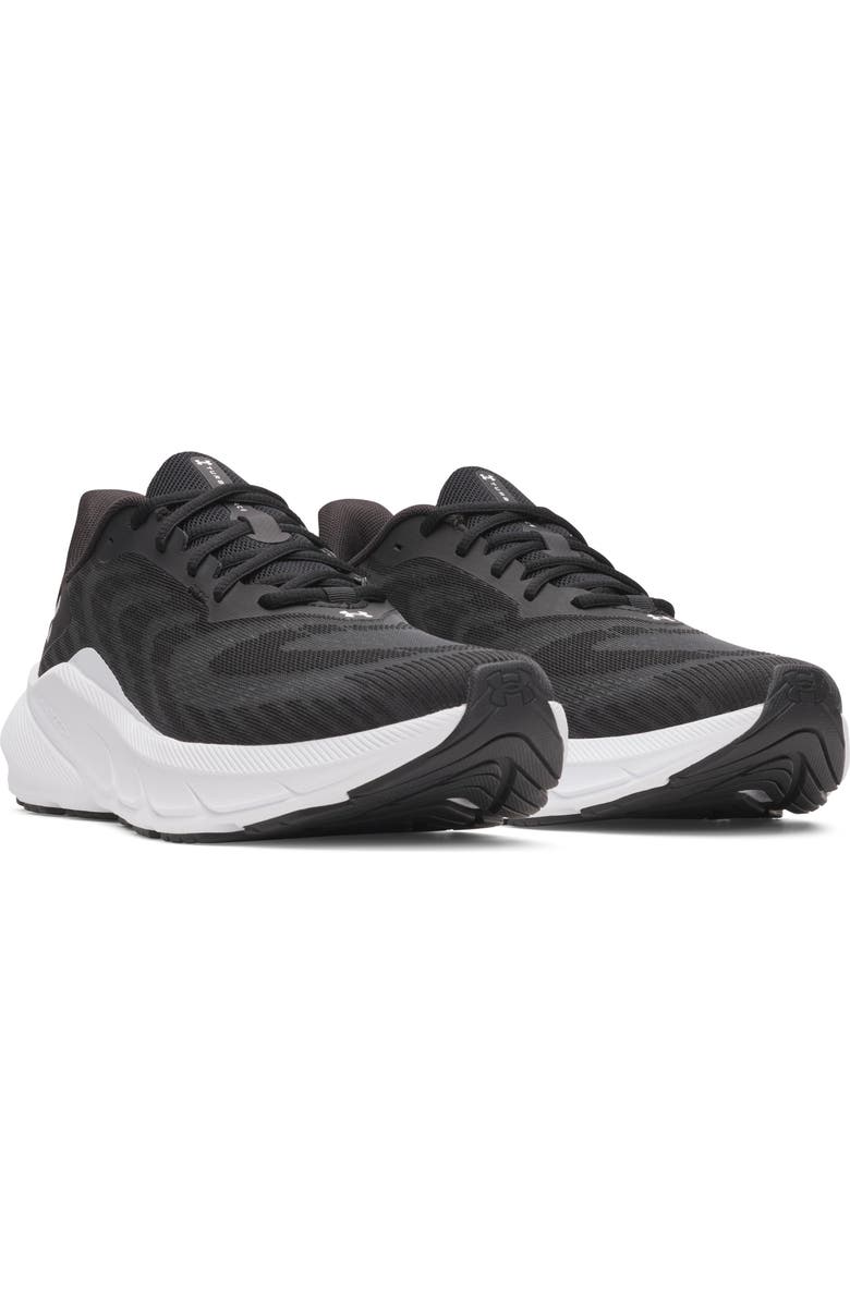 Under Armour UA Charged+ Turbulence 3 Running Shoe, Main, color, Black / Black / White