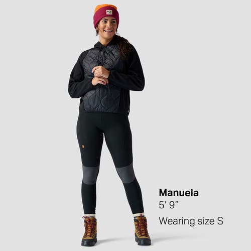 Backcountry Insulated Hoodie In Black
