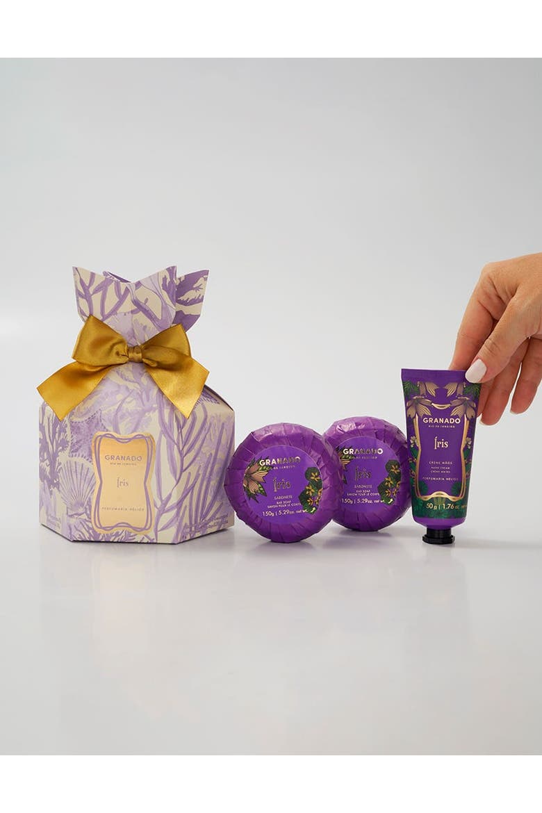 Íris Scented Cracker, Alternate, color, Clear