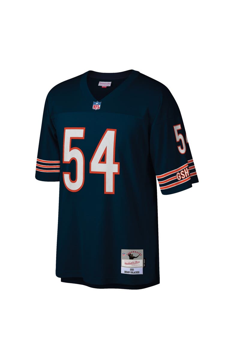 Mitchell & Ness Men's Mitchell & Ness Brian Urlacher Navy Chicago Bears Retired Player Legacy Replica Jersey, Alternate, color, 