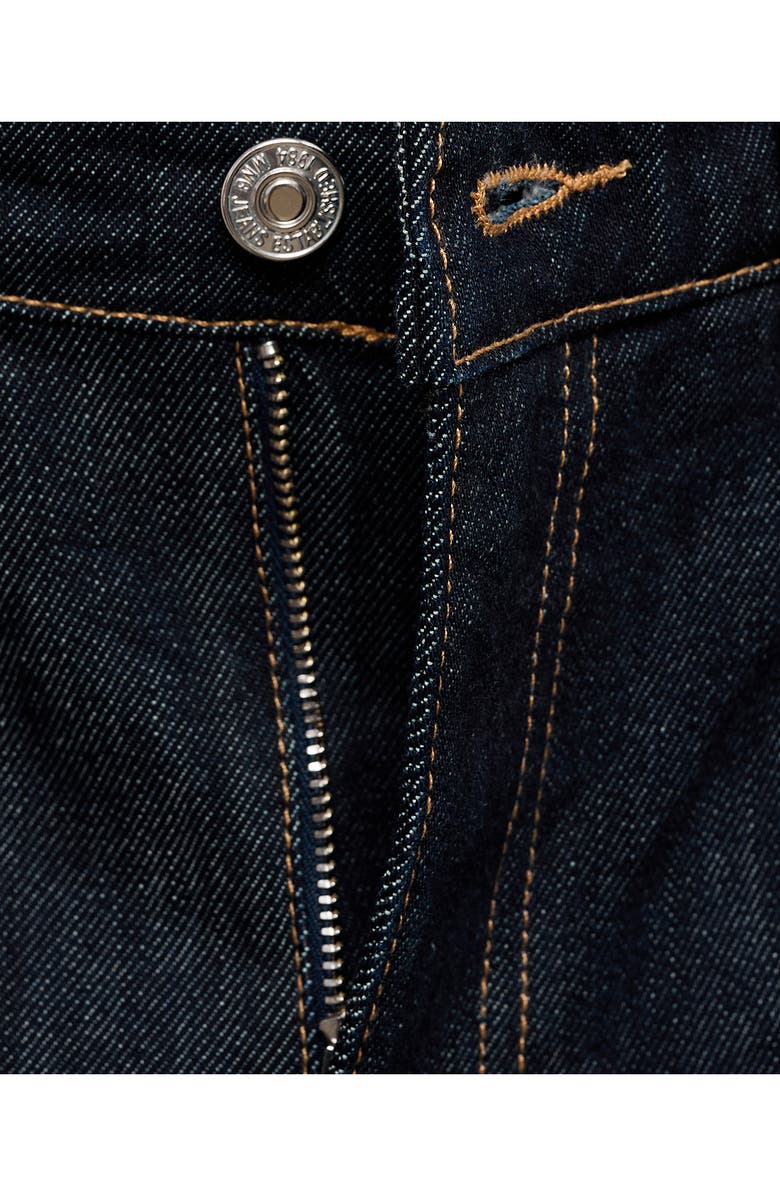 MANGO Claudia Crop Slim Fit Jeans, Alternate, color, Open Blue