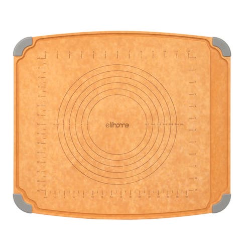 Eli Home Multi-purpose Baking &  Pastry Board  18" X 15" In Brown