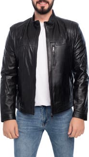 VELLAPAIS Lisbon Leather Jacket