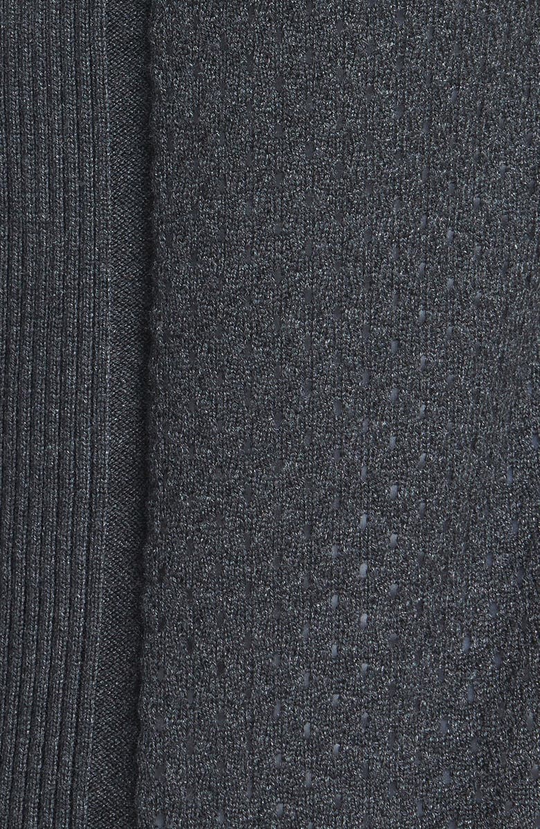 Caslon<sup>®</sup> Mixed Knit Tunic Sweater, Alternate, color, 