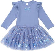 Huxbaby Sequin Bow Tulle Dress