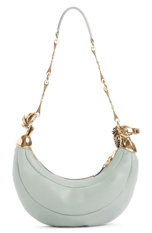 Chloé Chain Horse Leather Hobo Bag