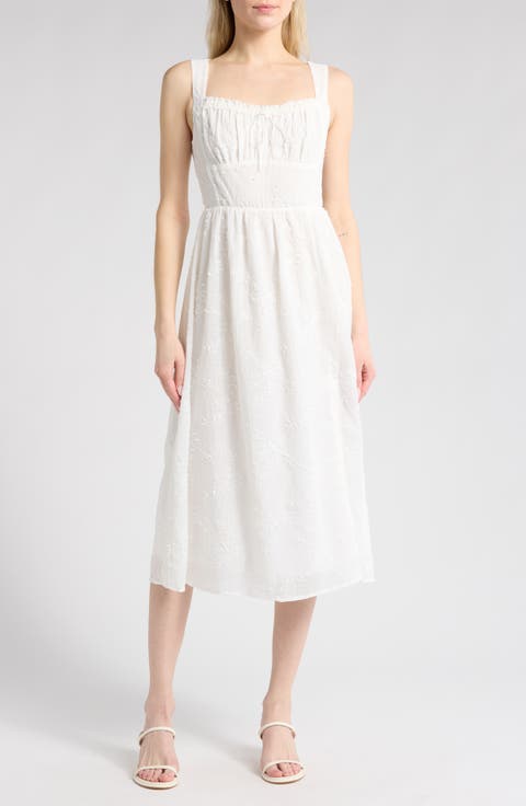 Fit & Flare Midi Dress